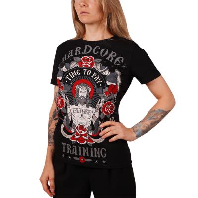 Женская футболка Hardcore Training Time To Pay