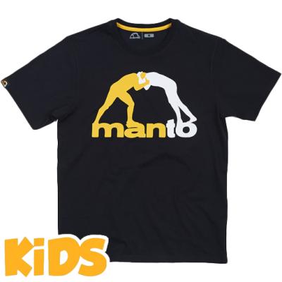 Детская футболка Manto Logo - Black