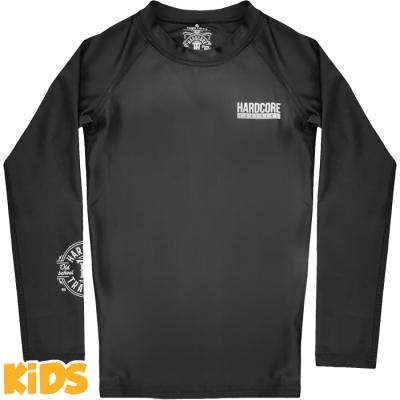 Детский рашгард Hardcore Training Black Shadow
