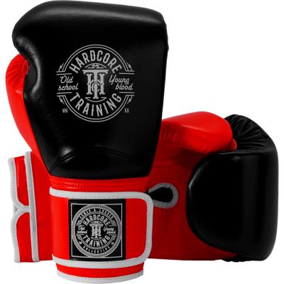 Боксерские перчатки Hardcore Training HardLea - Black/Red