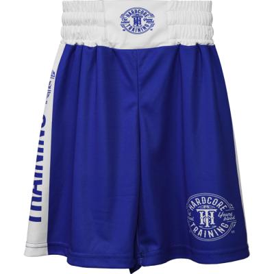 Детские боксёрские шорты Hardcore Training Blue/White