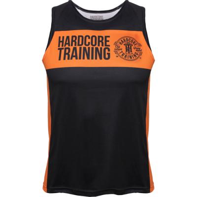 Боксерская майка Hardcore Training Black/Orange