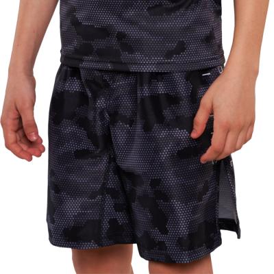 Детские шорты для единоборств Hardcore Training Hexagon Camo