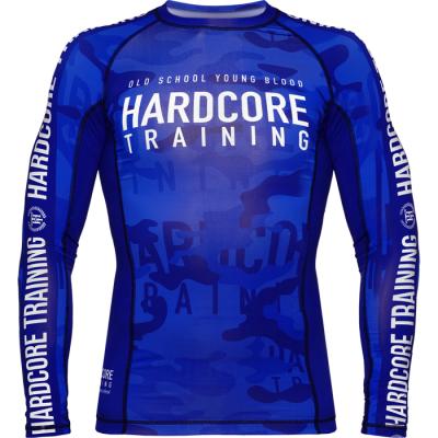 Рашгард Hardcore Training Camo 2.1 LS - Blue