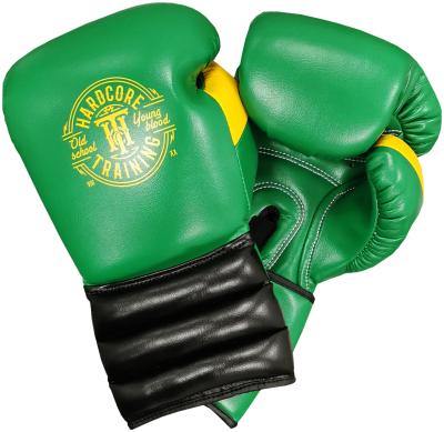 Боксерские перчатки Hardcore Training GRT1 - Green/Black/Yellow