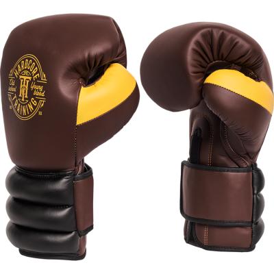 Боксерские перчатки Hardcore Training GRT1 - Brown/Black/Yellow