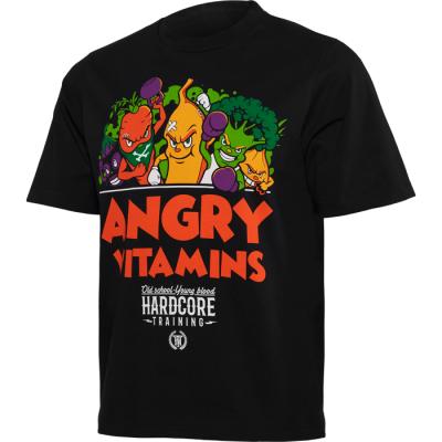 Футболка Hardcore Training Angry Vitamins Black Oversized Fit