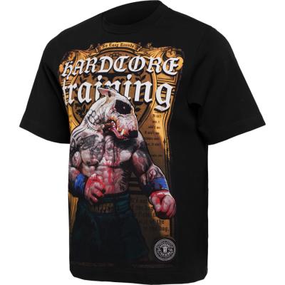 Футболка Hardcore Training Warrior Spirit Black Oversized Fit