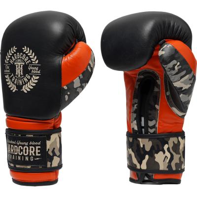 Боксерские перчатки Hardcore Training Orange And Camo