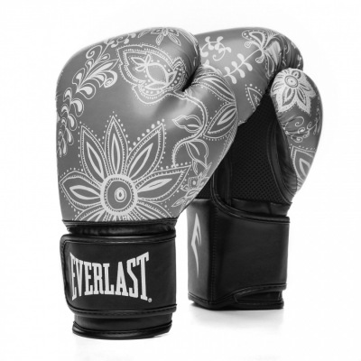 Боксерские перчатки Everlast Spark - Серый Узор