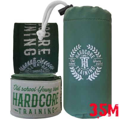 Боксерские бинты Hardcore Training Premium - Green (3.5m)