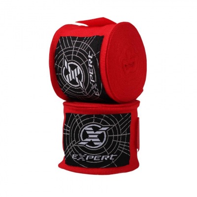 Бинты боксерские Fight Expert Spyder - Red (4m)