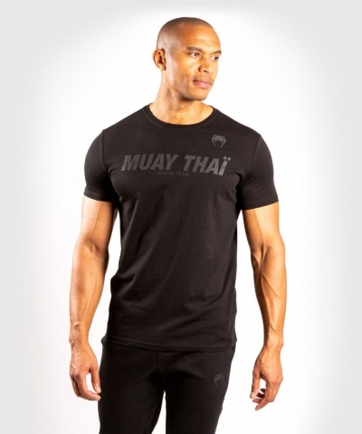 Футболка Venum Muay Thai VT - Matte/Black