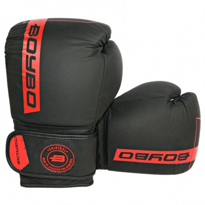 Перчатки боксерские BoyBo Fusion (BG-092) - Черный/Красный