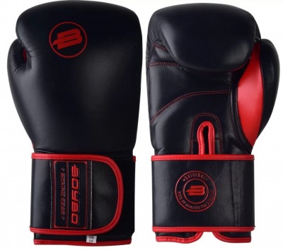 Перчатки боксерские BoyBo Rage (BBG200) - Черный/Красный