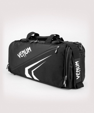 Сумка спортивная Venum Trainer Lite Evo - Black/White