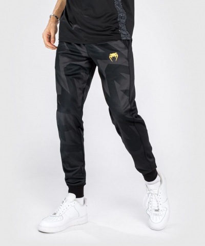 Спортивные штаны Venum Razor - Black/Gold