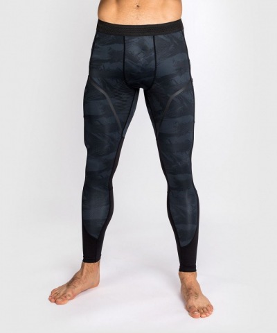 Компрессионные штаны Venum Electron 3.0 - Black
