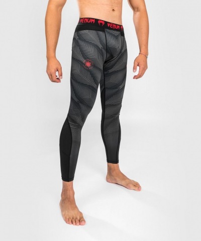 Компрессионные штаны Venum Phantom - Black/Red