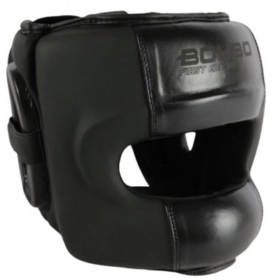 Боксерский шлем с бампером BoyBo First Edition - Черный