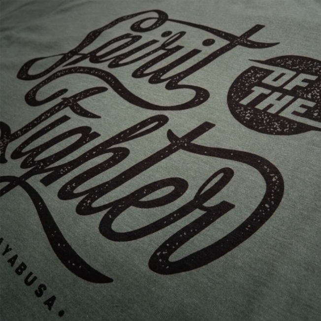 Футболка Hayabusa Classic Spirit Of The Fighter - Green | Фото 1