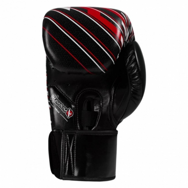 Перчатки Боксерские Hayabusa Ikusa Charged 14oz - Black/Red | Фото 2