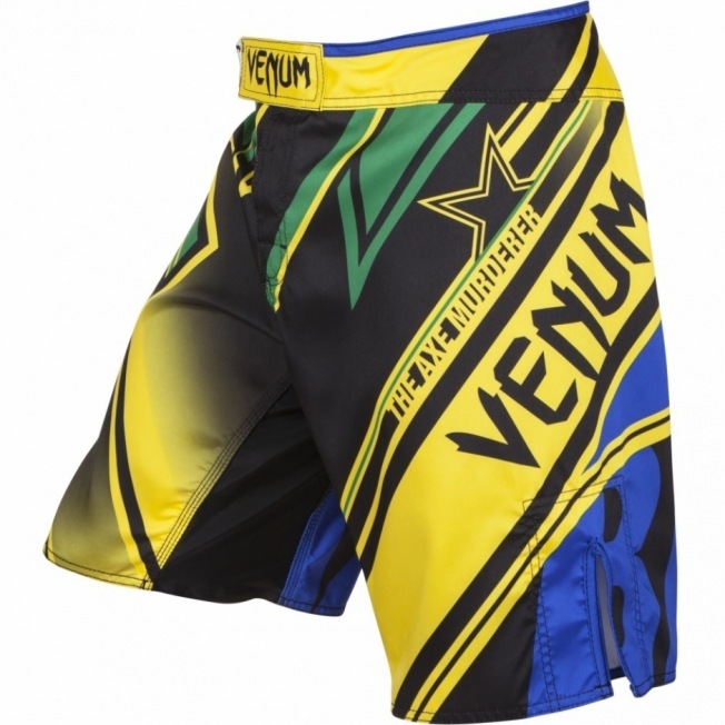 Шорты MMA Venum Wands Conflict - Yellow\Blue\Green