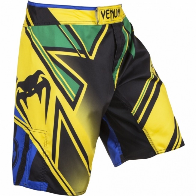 Шорты MMA Venum Wands Conflict - Yellow\Blue\Green | Фото 1