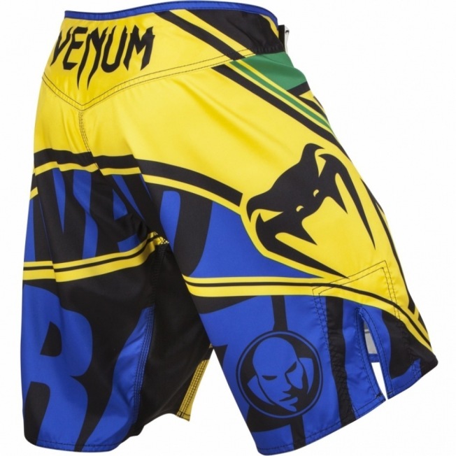 Шорты MMA Venum Wands Conflict - Yellow\Blue\Green | Фото 2