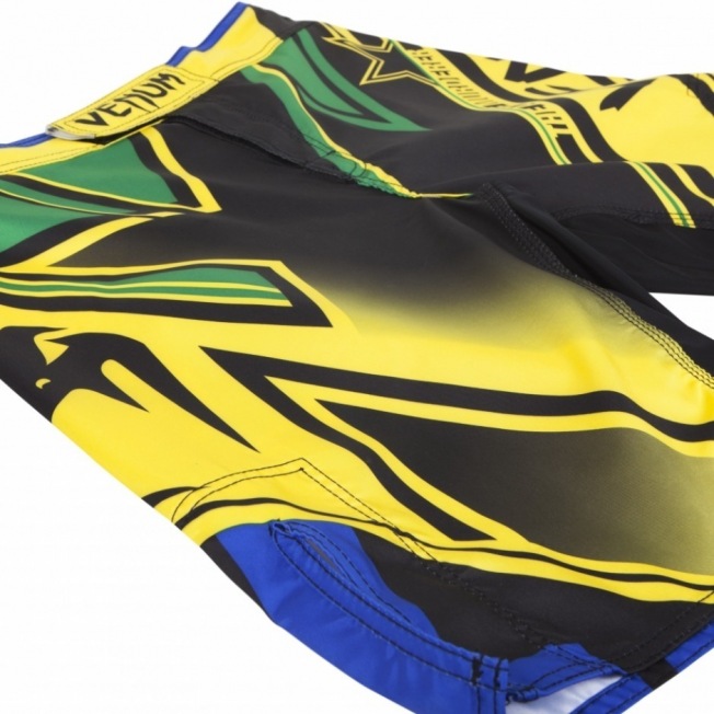 Шорты MMA Venum Wands Conflict - Yellow\Blue\Green | Фото 4