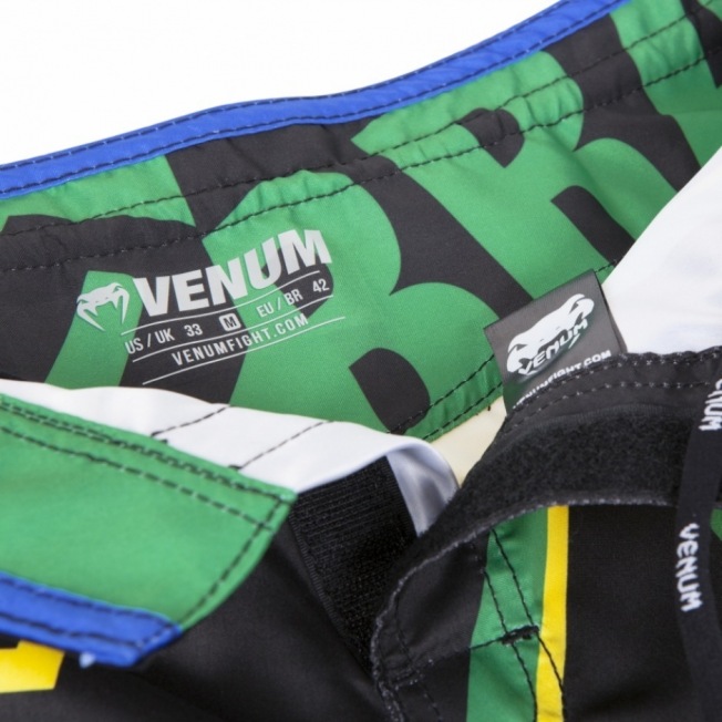 Шорты MMA Venum Wands Conflict - Yellow\Blue\Green | Фото 5