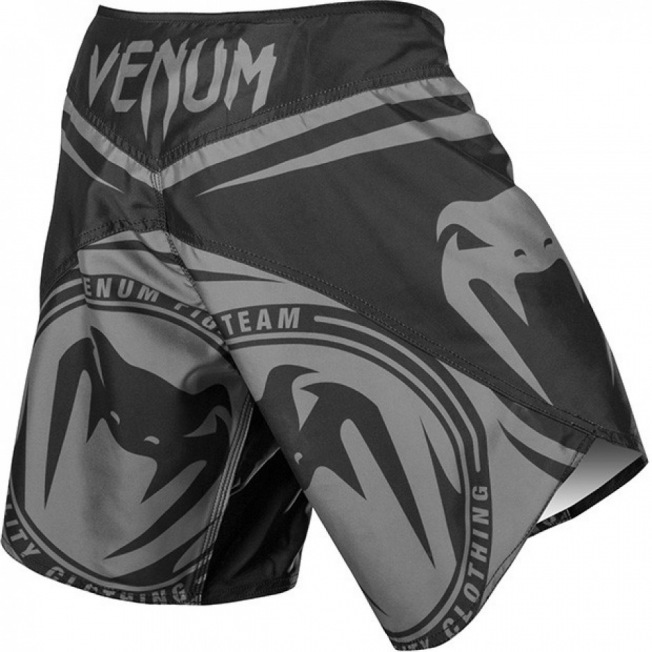 Шорты MMA Venum Sharp - Black/Grey | Фото 2
