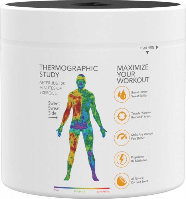 Мазь термогеник Sweet Sweat Jar XL Coconut (383 гр.) | Фото 2