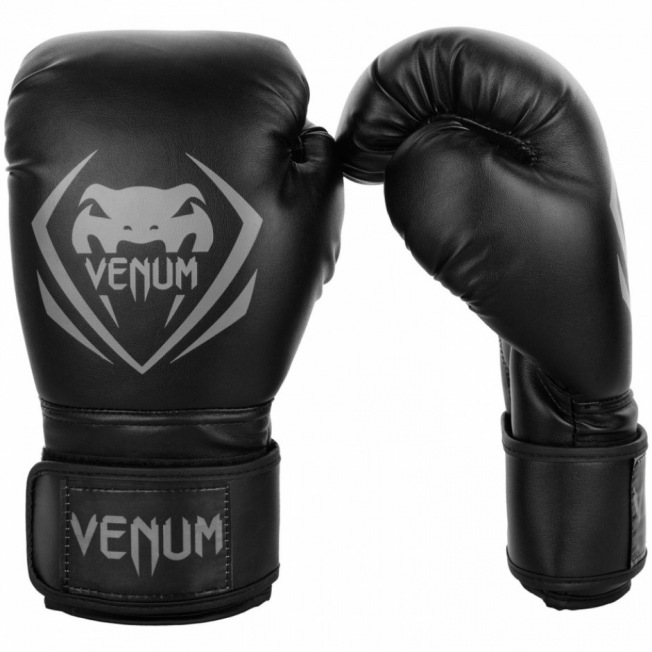 Боксерские Перчатки Venum Contender - Black/Grey