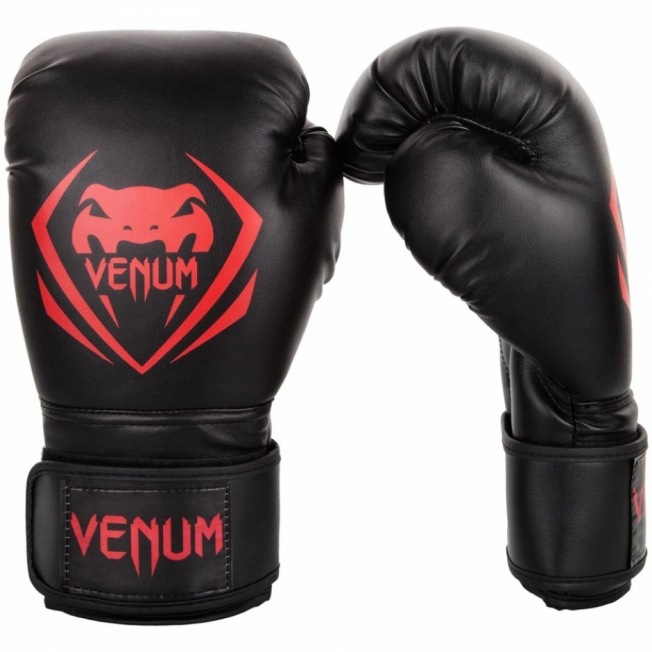 Боксерские Перчатки Venum Contender - Black/Red