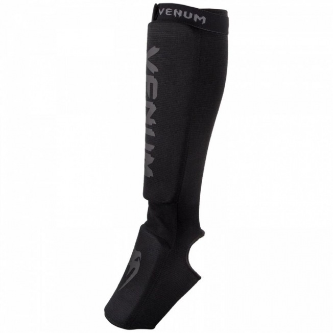 Шингарды Venum Kontact- Black/Black | Фото 1