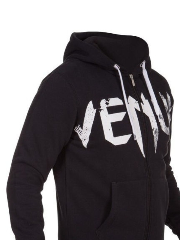 Толстовка Venum Undisputed - Black/White | Фото 1