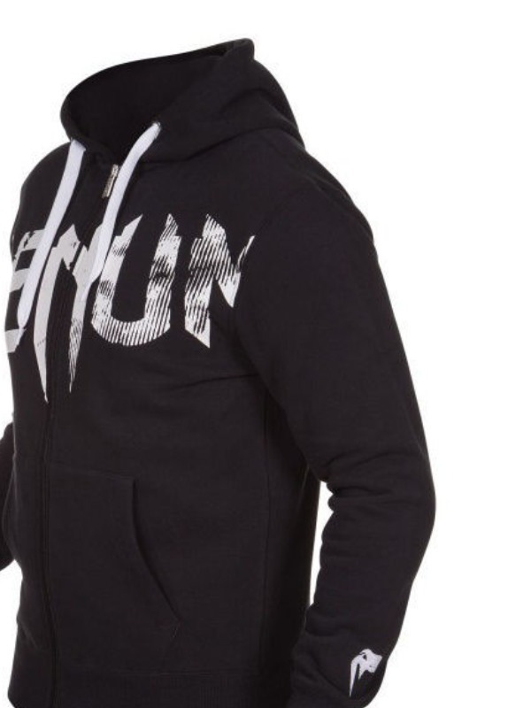 Толстовка Venum Undisputed - Black/White | Фото 2