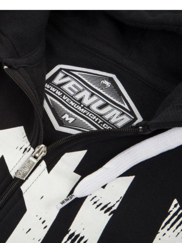 Толстовка Venum Undisputed - Black/White | Фото 3