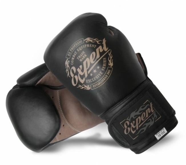 Боксерские Перчатки Fight Expert Vintage - Black