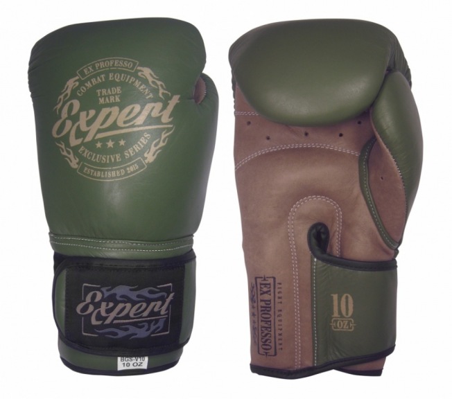 Боксерские Перчатки Fight Expert Vintage - Green | Фото 1