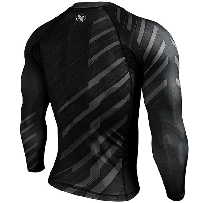 Рашгард Hayabusa Metaru Charged Longsleeve - Black/Grey | Фото 1
