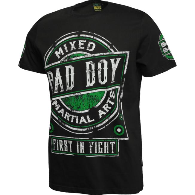 Футболка Bad Boy Character - Black/Green