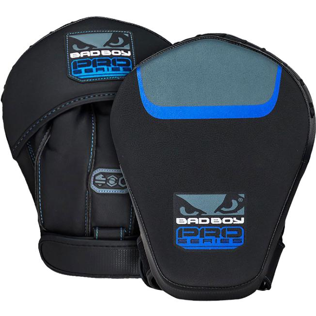 Боксерские фокус-лапы Bad Boy Pro Series - Black/Blue