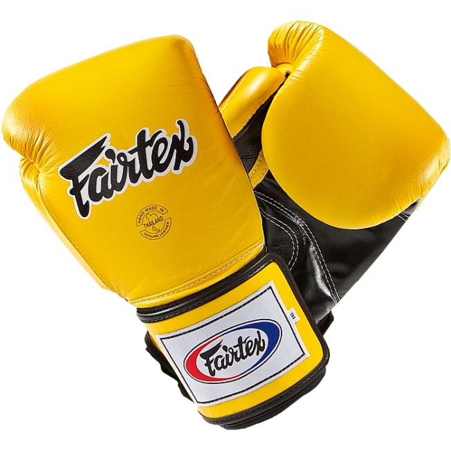 Боксерские Перчатки Fairtex BGV5 Pro Sparring - Yellow