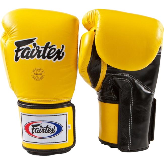 Боксерские Перчатки Fairtex BGV5 Pro Sparring - Yellow | Фото 1
