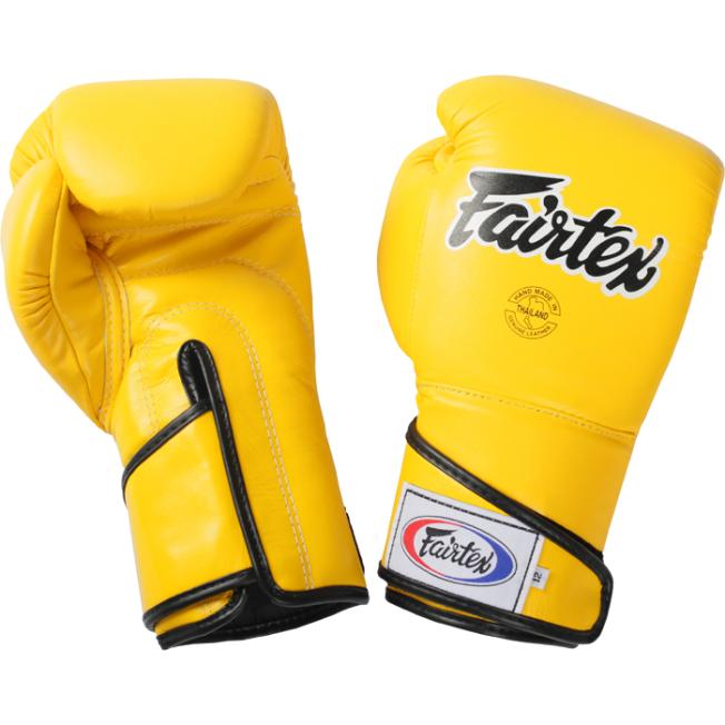 Боксерские перчатки Fairtex BGV6 - Yellow