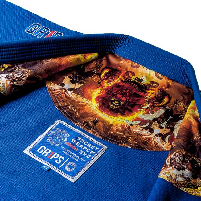 Ги для BJJ Grips Athletics Secret Weapon - Blue | Фото 5