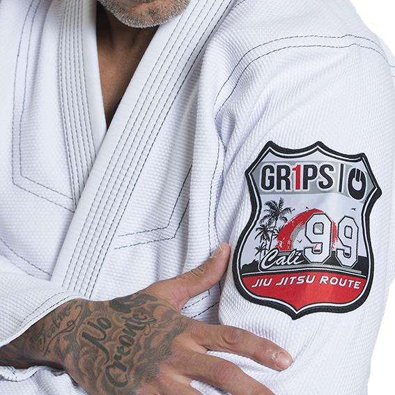 Ги для BJJ Grips Athletics Cali 99 - White | Фото 3