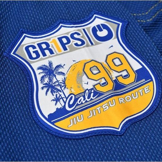 Ги для BJJ Grips Athletics Cali 99 - Blue | Фото 4